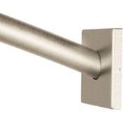 Moen Triva 59" Curved Wall Mounted Shower Curtain Rod Brushed Nickel