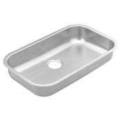 Moen 1800 Series 30" Undermount Single Basin Stainless Steel Kitchen Sink Stainless Steel