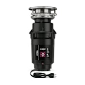 Moen GT Series 1/3 HP Continuous Garbage Disposal Black
