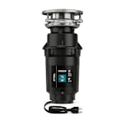 Moen GT Series 1/2 HP Continuous Garbage Disposal Black