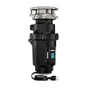 Moen GX Pro 1/2 HP Continuous Garbage Disposal with a Vortex Motor and Power cord included. Stainless Steel