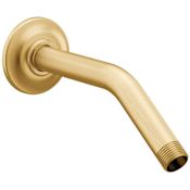 Moen Moen 8" Shower Arm and Flange Brushed Gold