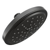 Moen Fina 2.5 GPM Rainshower Shower Head with Immersion Technology Matte Black