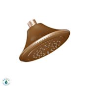 Moen 6 1/2" Single Function Shower Head with Eco Performance from the Rothbury Collection Antique Bronze