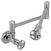 Moen Paterson 5.5 GPM Wall Mounted Single Hole Pot Filler Chrome