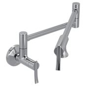 Moen Sinema 5.5 GPM Wall Mounted Single Hole Pot Filler Chrome
