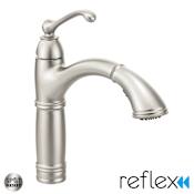 Moen Brantford Pull-Out Spray Kitchen Faucet Spot Resist Stainless