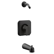 Moen Genta Tub and Shower Trim Package Shower Head Matte Black