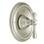 Moen Single Handle Moentrol Pressure Balanced with Volume Control Valve Trim Only from the Kingsley Collection (Less Valve) Brushed Nickel