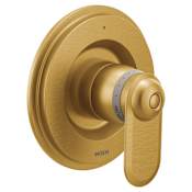 Moen Greenfield Thermostatic Valve Trim Only with Single Lever Handle - Less Rough In Brushed Gold