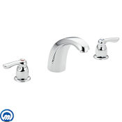 Moen Deck Mounted Roman Tub Filler Trim from the Chateau Collection (Less Valve) Chrome