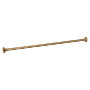 Moen 44" - 72" Adjustable Tension Shower Curtain Rod Bronzed Gold