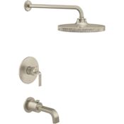 Moen Cambium Tub and Shower Trim Package with 1.75 GPM Single Function Shower Head and Brushed Nickel