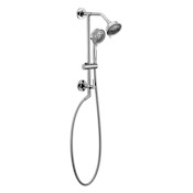 Moen Annex Shower System with 2.5 GPM Multi-Function Shower Head, Slide Bar, and Hand Shower Chrome