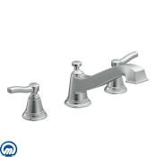 Moen Deck Mounted Roman Tub Filler Trim from the Rothbury Collection (Less Valve) Chrome