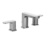 Moen Rizon 1.2 GPM Widespread Bathroom Faucet with Pop-Up Drain Assembly Chrome