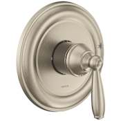 Moen Brantford Pressure Balanced Valve Trim Only with Single Lever Handle - Less Rough In Brushed Nickel