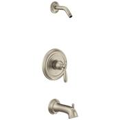Moen Brantford Tub and Shower Trim Package Brushed Nickel