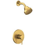 Moen Align Shower Only Trim Package with 1.75 GPM Single Function Shower Head Brushed Gold