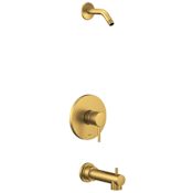 Moen Align Tub and Shower Trim Package Brushed Gold