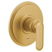Moen Greenfield Pressure Balanced Valve Trim Only with Single Lever Handle - Less Rough In Brushed Gold