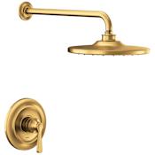 Moen Colinet Shower Only Trim Package with 1.75 GPM Single Function Shower Head Brushed Gold
