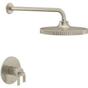 Moen Cambium Shower Only Trim Package with 1.75 GPM Single Function Shower Head and Brushed Nickel