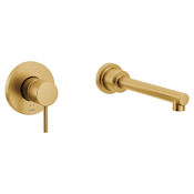 Moen Align Wall Mounted Tub Filler Brushed Gold