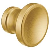 Moen Colinet 1 Inch Mushroom Cabinet Knob Brushed Gold