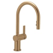 Moen Cia 1.5 GPM Single Hole Pull Down Kitchen Faucet Bronzed Gold