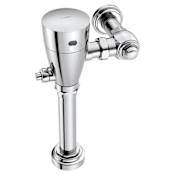 Moen 1.6 GPF Toilet Flushometer with 1-1/2" Top Spud from the M-POWER Collection Chrome