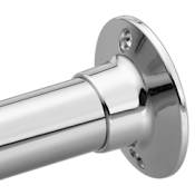 Moen Shower Rod and Flanges from the Donner Commercial Collection Stainless