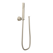 Moen Single Function Hand Shower Package with Hose Included from the Fina Collection Brushed Nickel