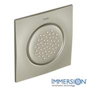 Moen Single Function Adjustable Body Spray with Immersion Technology Brushed Nickel