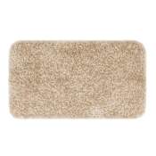 Mohawk Home Bridgetown Bath 1-3/4' x 2-3/4' Shag Polyester Solid Indoor Rectangular Bathroom Rug Beige