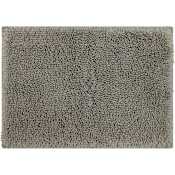 Mohawk Home Classic Cotton II Bath 1-3/4' x 2-3/4' Shag Cotton Solid Indoor Rectangular Bathroom Rug Gray