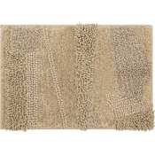 Mohawk Home Composition Bath 1-3/4' x 2-3/4' Cotton Solid Indoor Rectangular Bathroom Rug Taupe