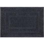 Mohawk Home Boardwalk Bath 1-1/2' x 2' Cotton Solid Indoor Rectangular Bathroom Rug Charcoal