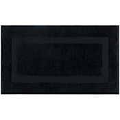 Mohawk Home Knitted Bath 2' x 3-1/4' Polyester Border Indoor Rectangular Bathroom Rug Prestige Black
