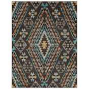 Mohawk Home Whimsy Medway 6' x 9' Polypropylene Geometric, Southwestern, and Striped Indoor Rectangular Area Rug Medway Multi