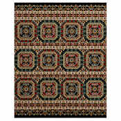 Mohawk Home Heirloom Neecharles 2' x 3' Polyester Traditional Indoor Rectangular Area Rug Neecharles Blue