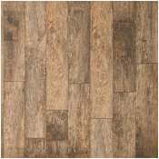 Mohawk Industries Basics Cityville 7-1/2" Wide Embossed Laminate Flooring with Light Wood Shade - Sold by Carton (17.17 SF/Carton) Worn Dark Oak