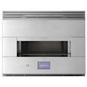 Monogram 30 Inch Wide Smart Flush Hearth Oven Stainless Steel
