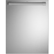 Monogram Statement 24 Inch Wide 16 Place Setting Energy Star Rated Built-In Top Control Dishwasher with Full Extension Third Rack Stainless Steel