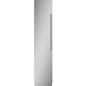 Monogram 18 Inch Wide 8.3 Cu. Ft. Column Freezer with WiFi Connectivity Panel Ready