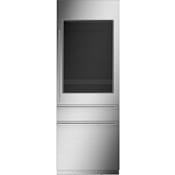 Monogram 30 Inch Wide 14.6 Cu. Ft. Bottom Freezer Refrigerator with Lower Convertible Drawer Panel Ready