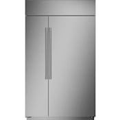 Monogram 48 Inch Wide 29.6 Cu. Ft. Side By Side Refrigerator Stainless Steel