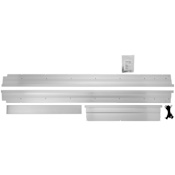Monogram 36 Inch Retrofit Trim Kit for Full Size Refrigerator Stainless Steel