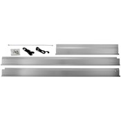 Monogram 42 Inch Trim Kit for Dual Column Refrigerator Installations Stainless Steel