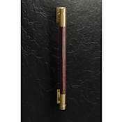 Monogram Designer Column Handle Kit for Refrigerator Brass